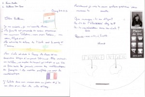 lettre de Laura